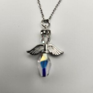 Swarovski Crystal Angel Jewel handmade necklace